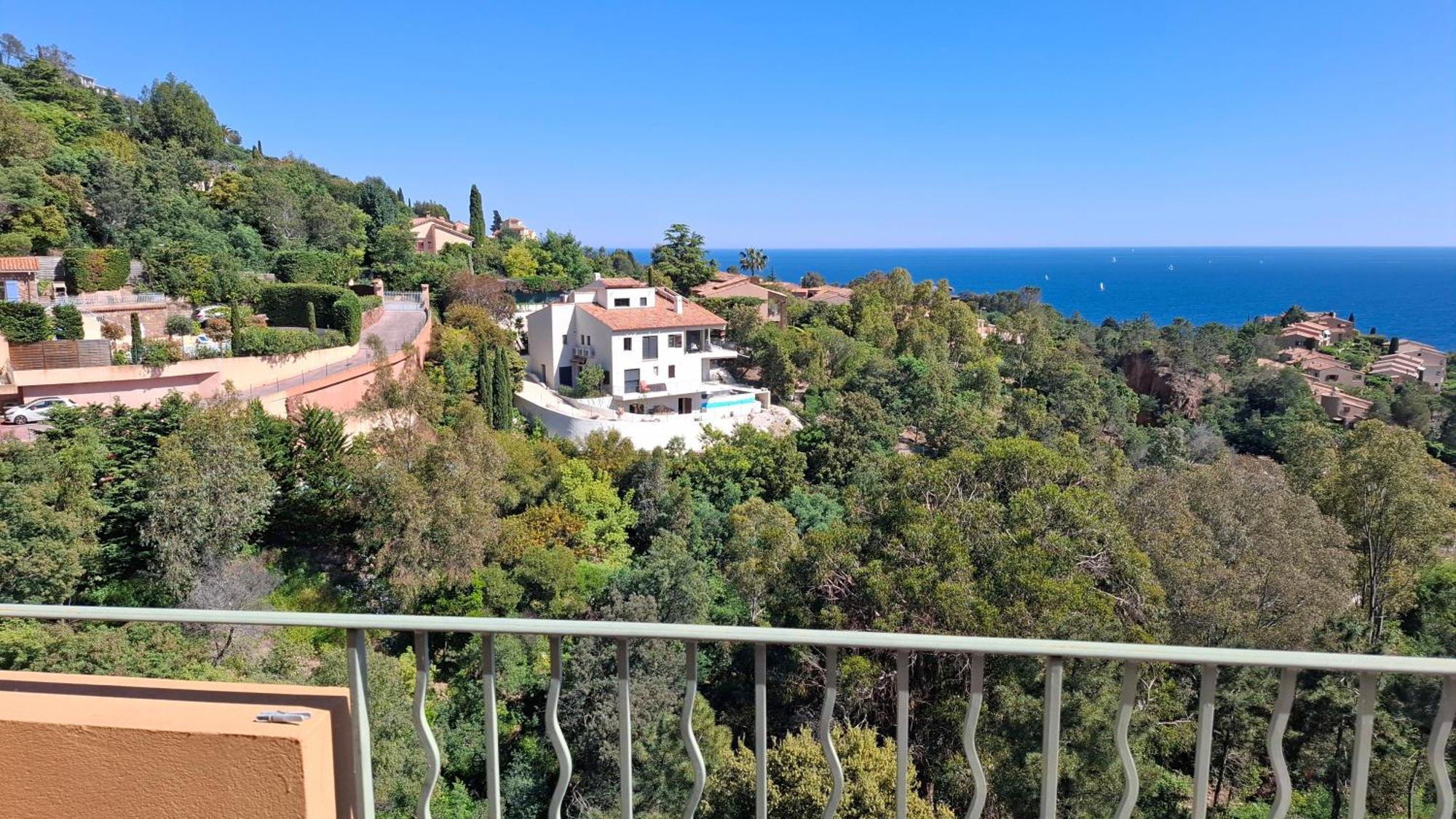 Apartament Rochemarine Panoramic Théoule-sur-Mer Zewnętrze zdjęcie