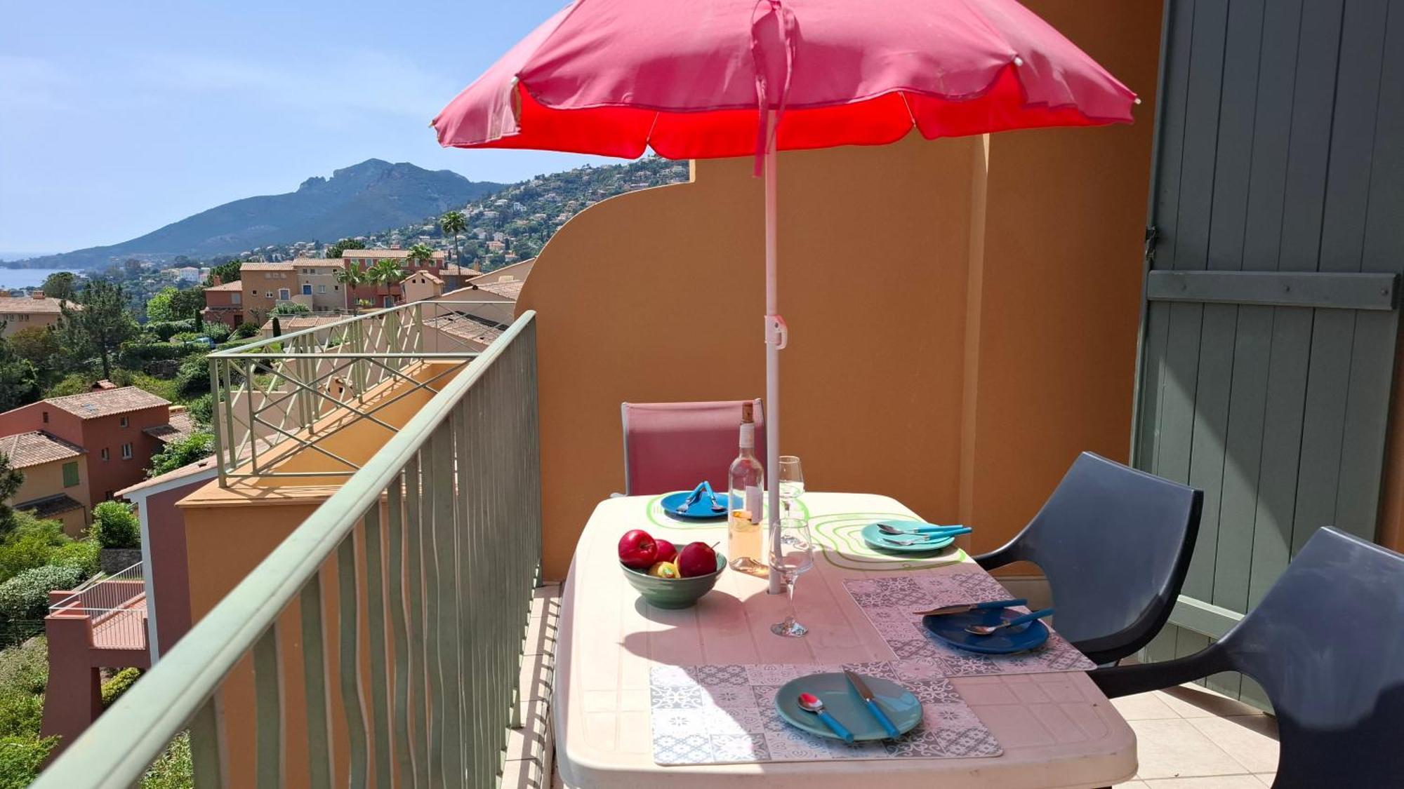 Apartament Rochemarine Panoramic Théoule-sur-Mer Zewnętrze zdjęcie